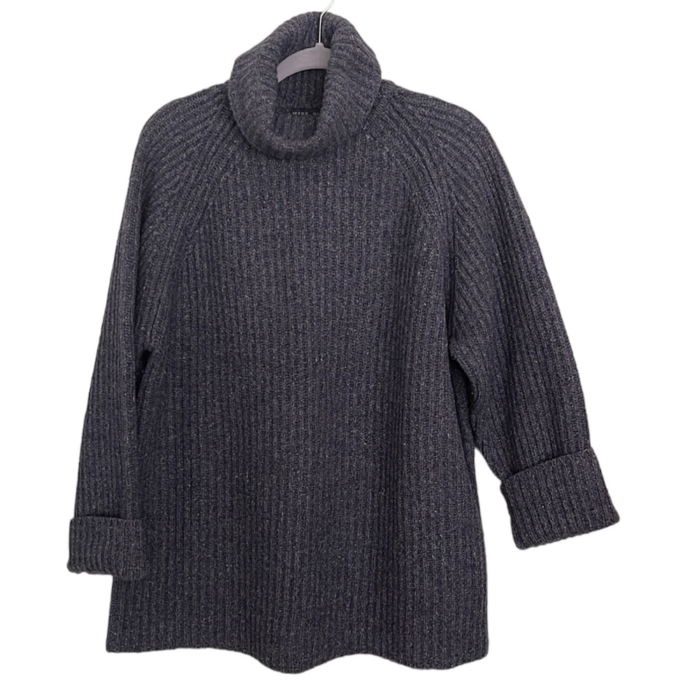 NWOT Mark Shale Wool n Silk Turtleneck Made in Hong Kong
